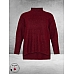 NO.1 BY OX Trui Turtle Neck Syrah Red